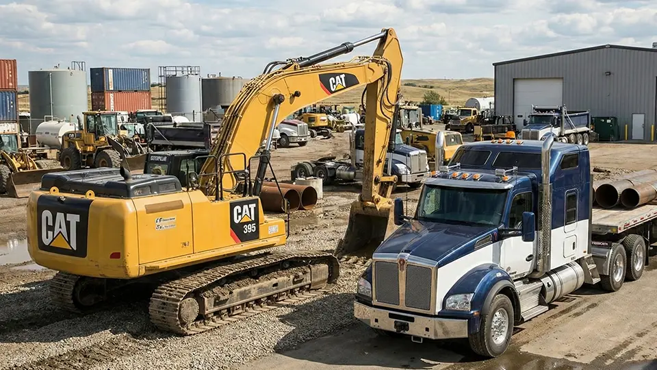 Mobile Semi & Heavy Equipment Interior Detailing Calgary